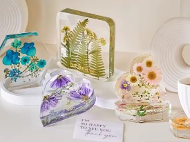 Molde silicona 6 corazones grandes lisos 